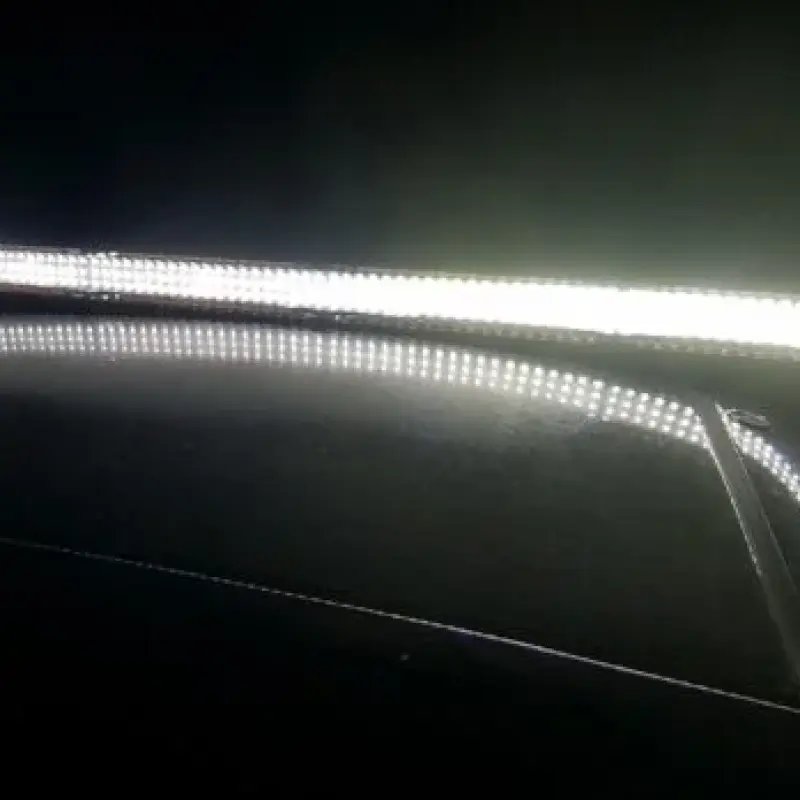 Led Μπάρα emergency 3 strobe (133cm x 6,5cm)